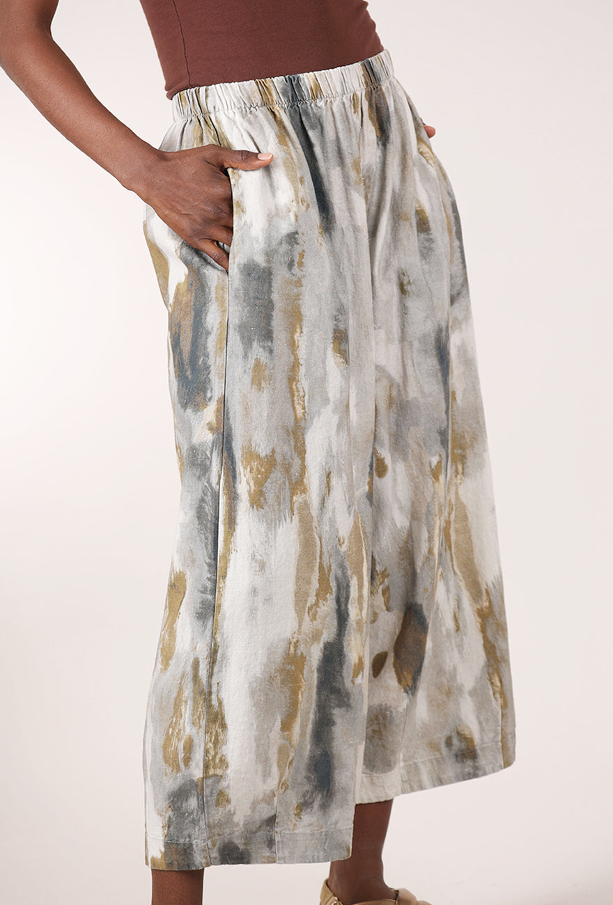 Bryn Walker Cumbria Linen Cas Pant, Pioggia 