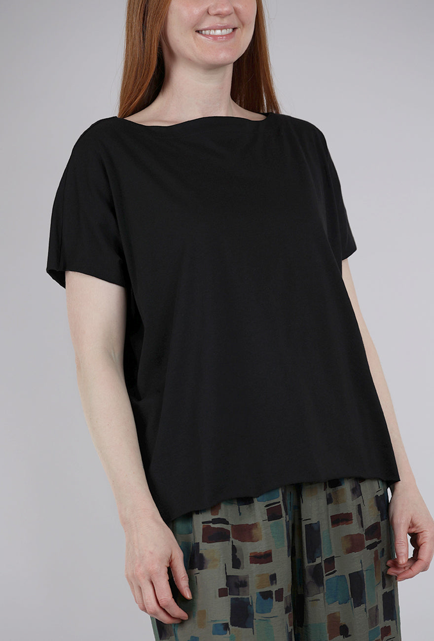 Planet Butterfly Tee, Black 