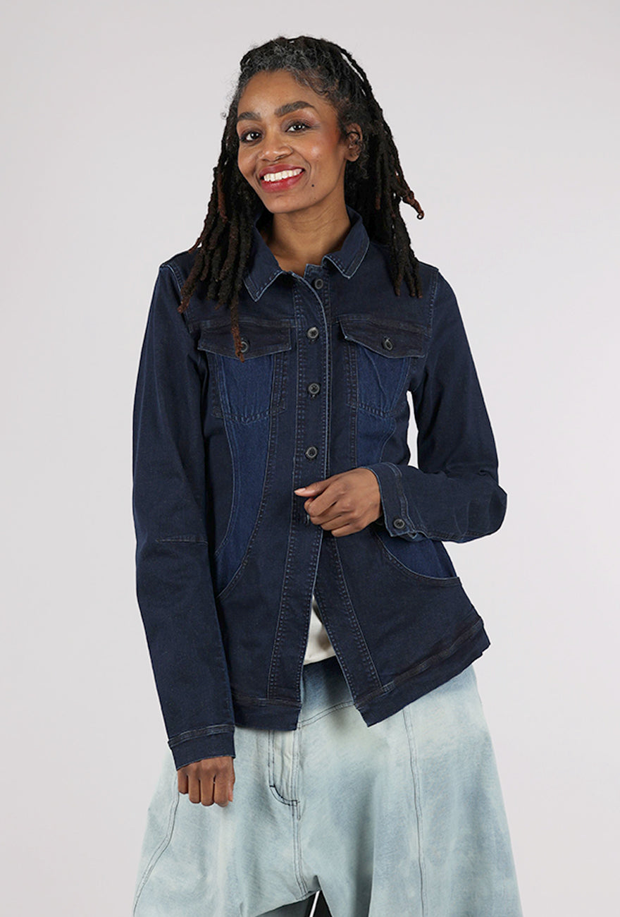 Rundholz Digital Denim Jacket, Stonewash 