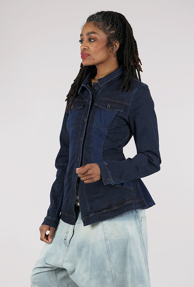 Rundholz Digital Denim Jacket, Stonewash 