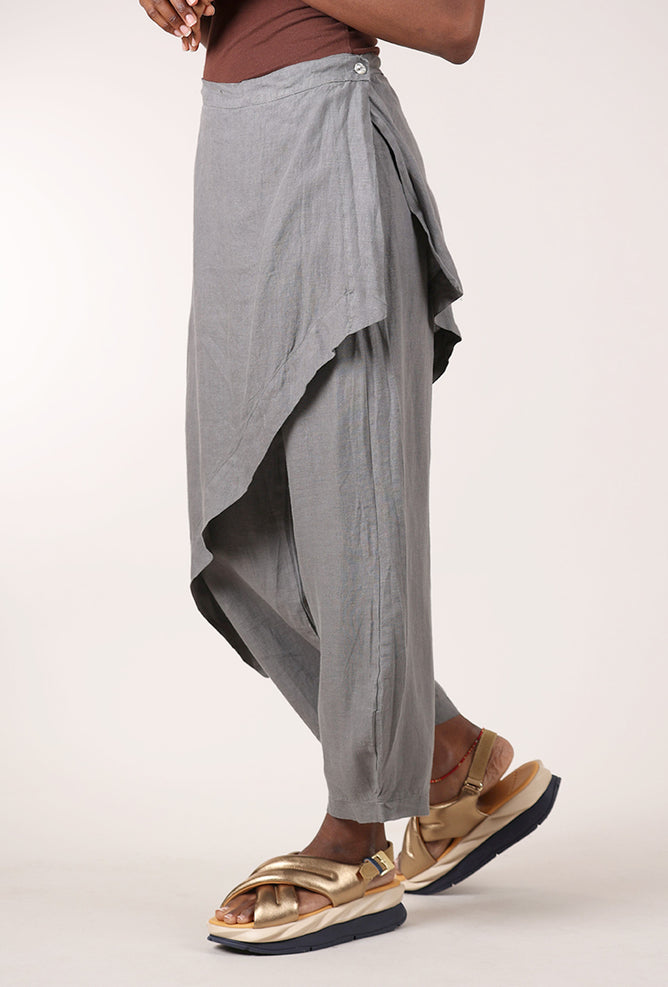 Bryn Walker Sofia Linen Pant, Zinc 
