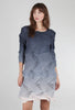 Alquema Micropleat Annie Dress, Charcoal Fade 