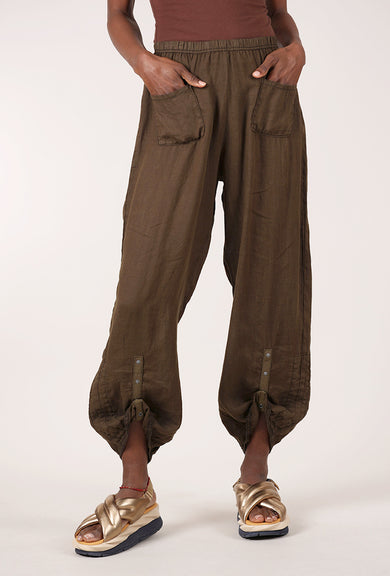Cynthia Ashby Crane Pants, Walnut 