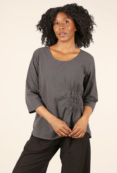 Tulip Olga Poplin Shirt, Windsor Stripe 