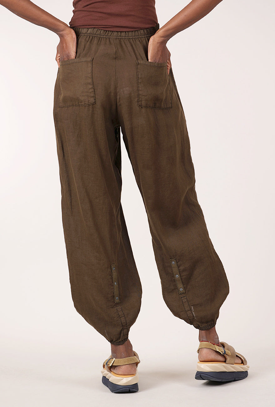 Cynthia Ashby Crane Pants, Walnut 
