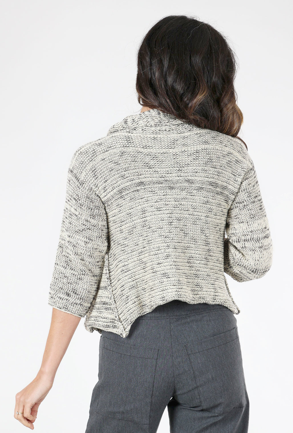 Paper Temples Atomic Crop Pullover, Abalone 