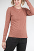 Lilla P LP L/S Crewneck Tee, Clove 