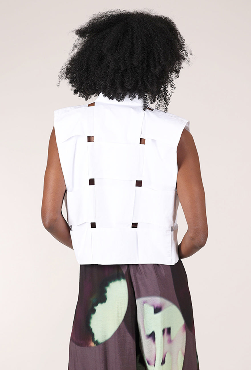Bitte Kai Rand Subversive Button-Up Shirt, White 