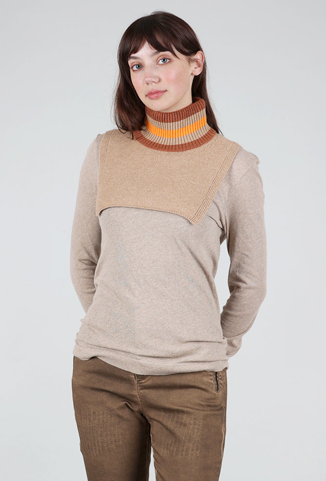 Cocoa Cashmere Nephele Collar, Fudge One Size Fudge