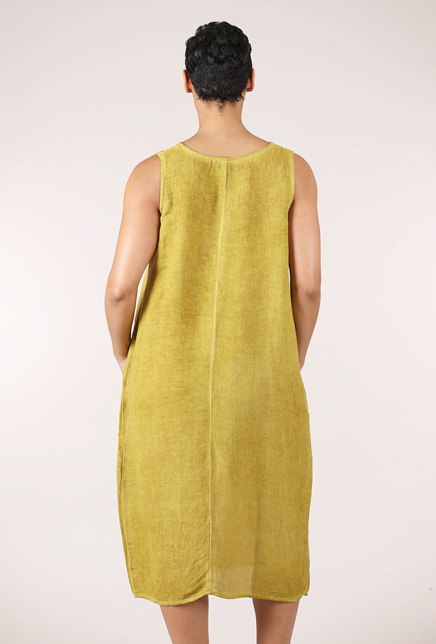 Dolma Anita Dress, Mustard 