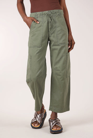 Sabrina Curved Utility Pant, Meadow
