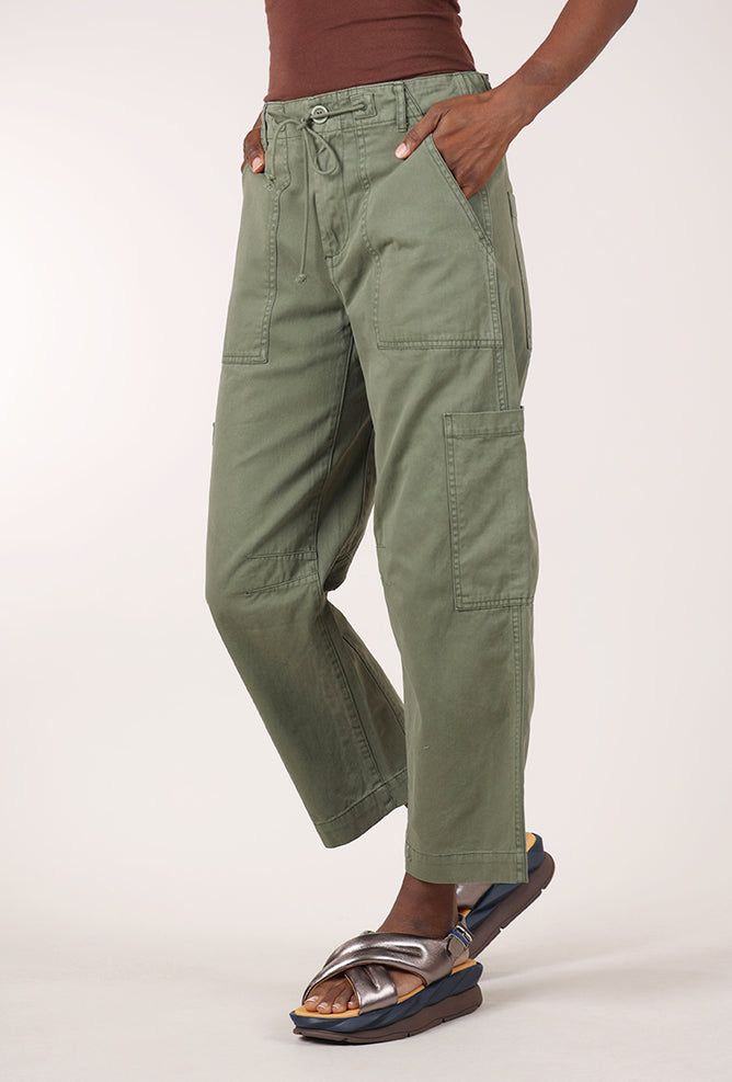 Sabrina Curved Utility Pant, Meadow Angle 2