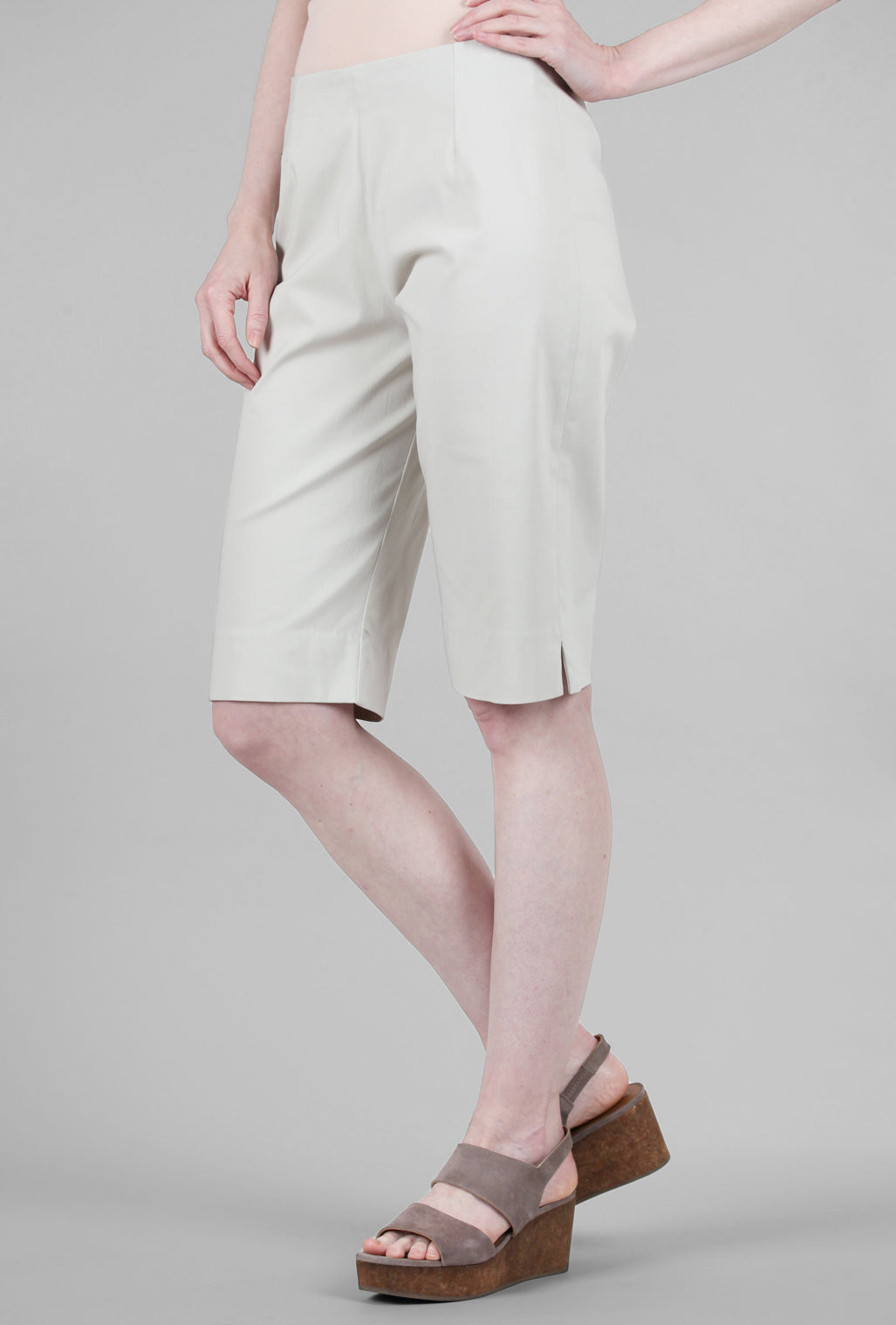 Equestrian Sara Shorts, Off White 