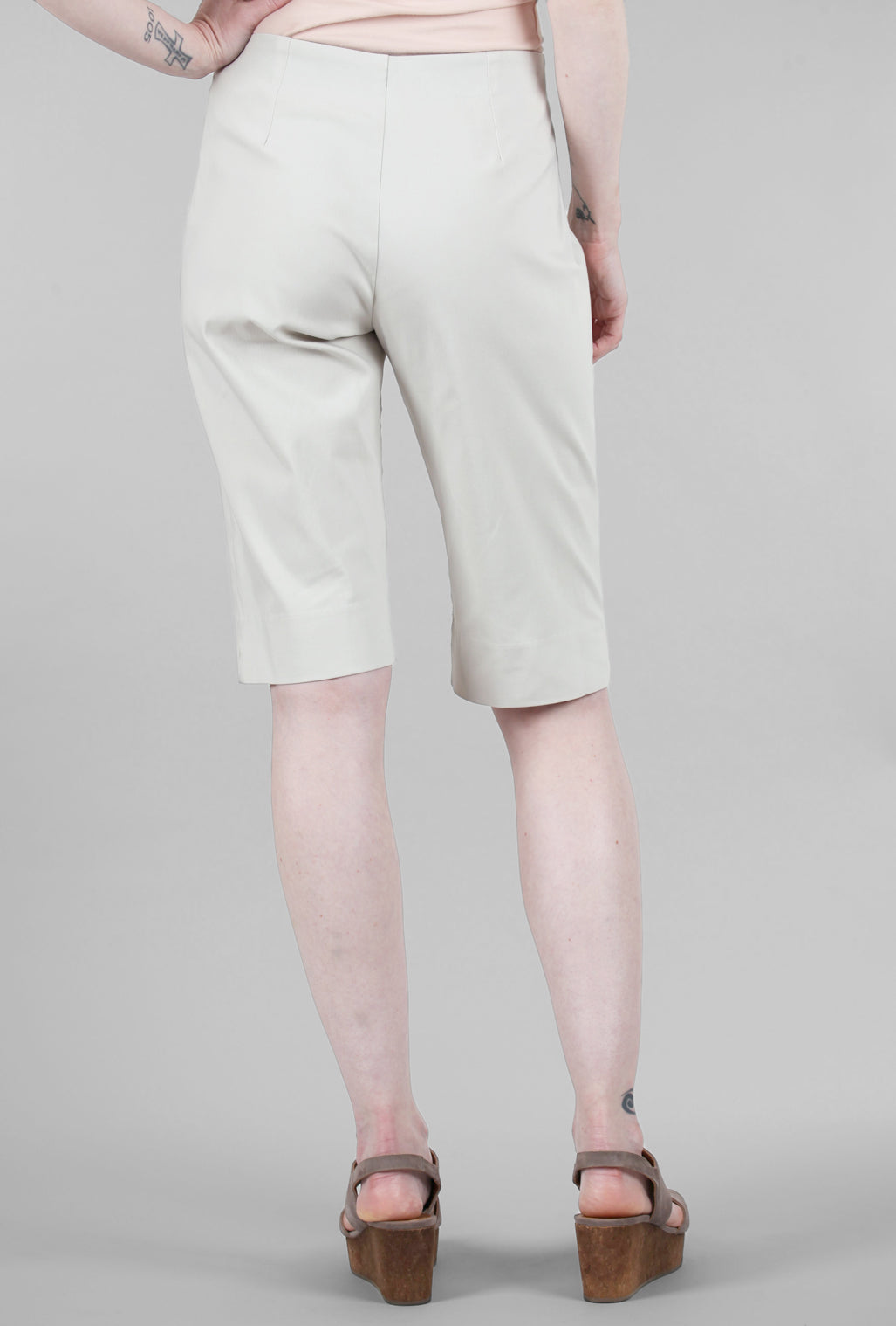 Equestrian Sara Shorts, Off White 