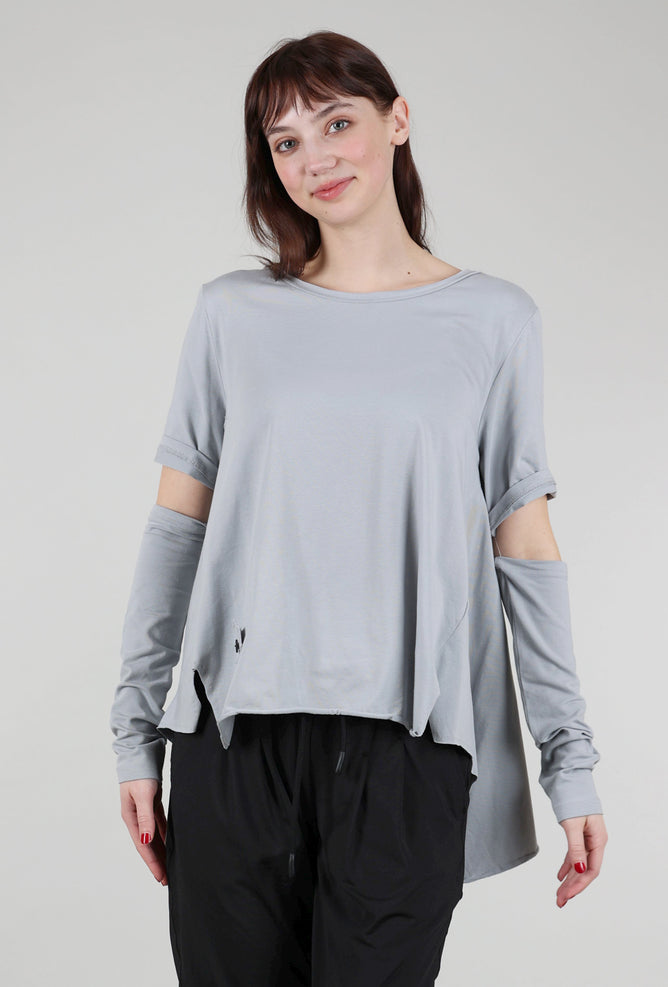 Pluslavie A Big T Shirt, Light Gray 