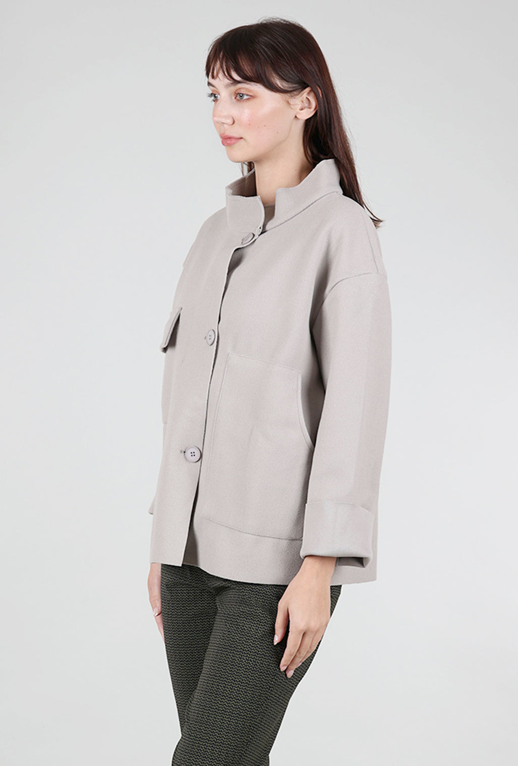 Fenini Boxy Jo Jacket, Latte 