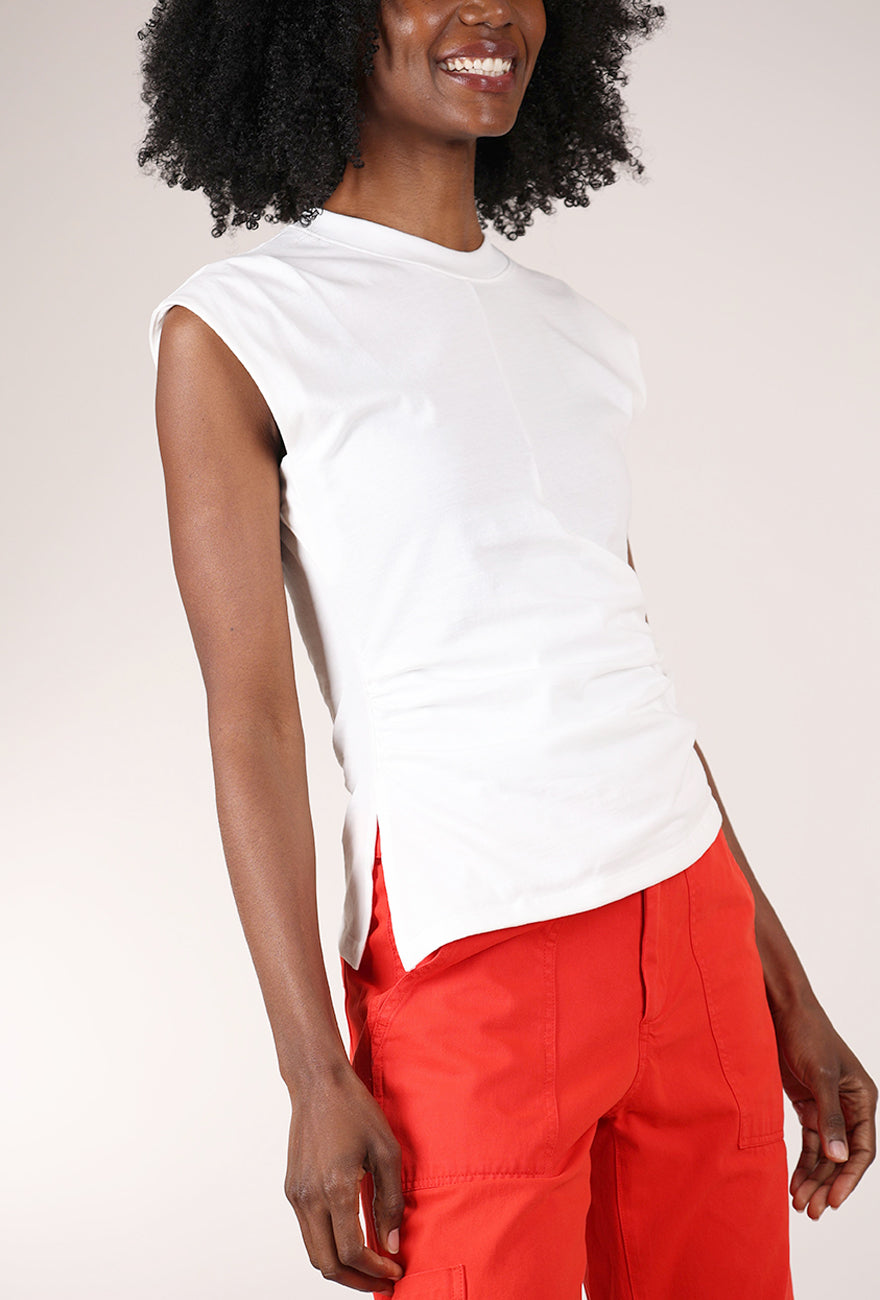 Pistola Nya Draped Tee, Le Blanc 
