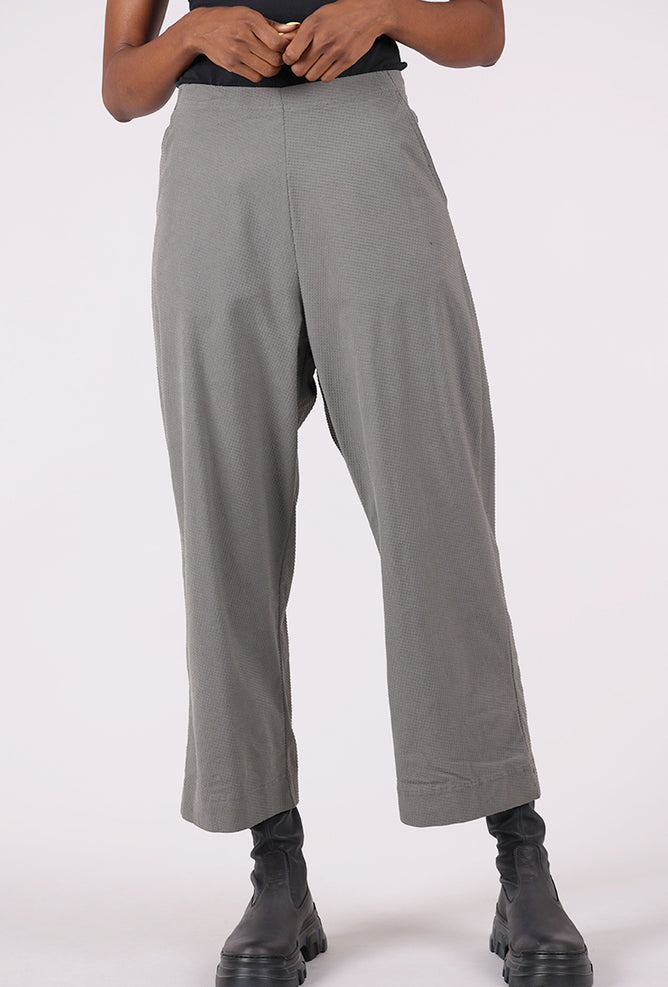 Rundholz Raised Dot Flat Front Flare, Dark Gray 