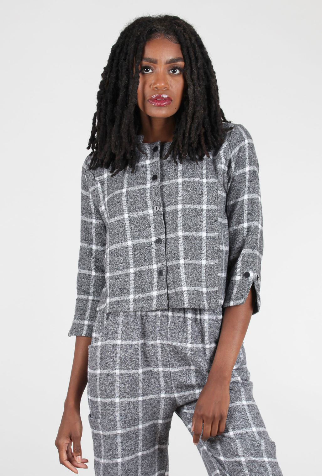 Tulip Dakota Flannel Jacket, Gray Cambridge 