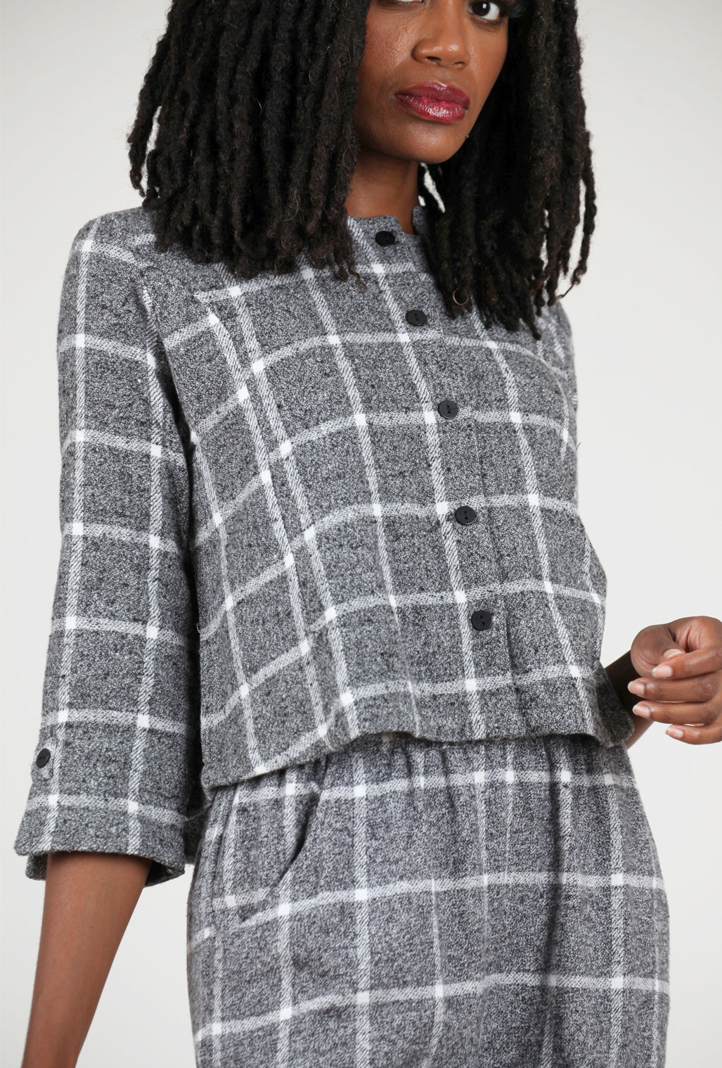 Tulip Dakota Flannel Jacket, Gray Cambridge 
