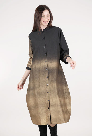 M Square Millie Dress, Gold Foil 