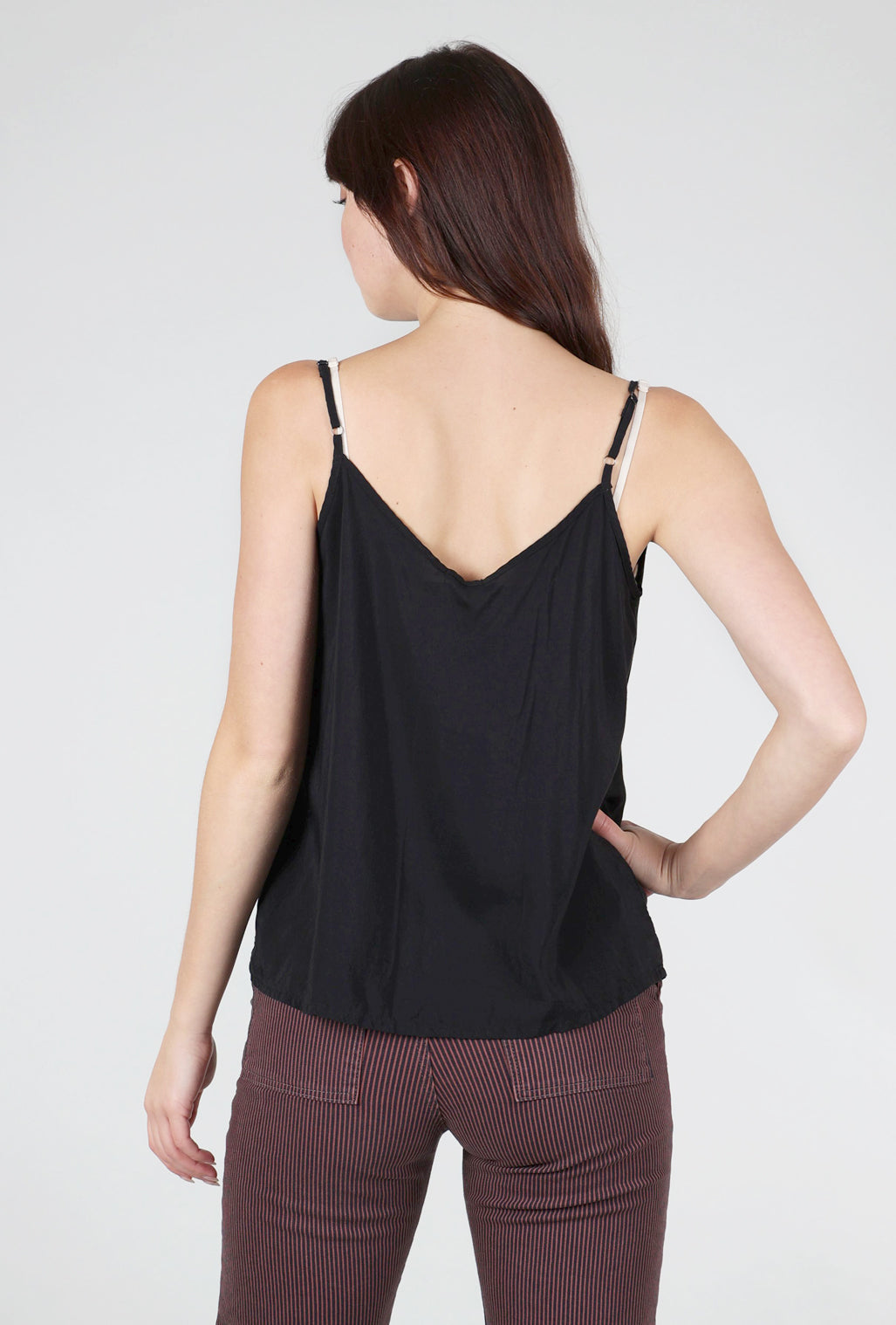 Grizas Silk Camisole, Black 