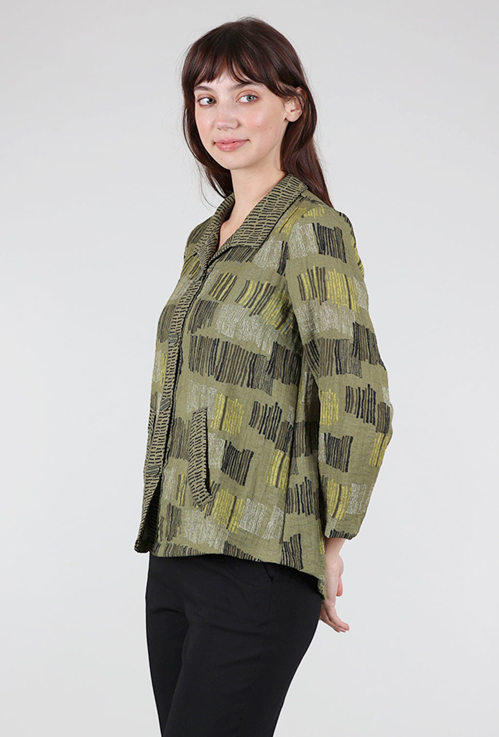 Habitat Express Lines Pleat Back, Olive 