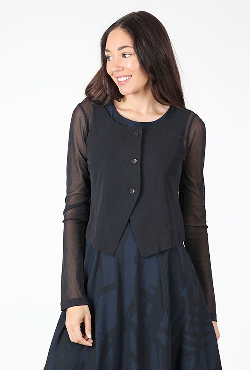 Amulet Jacket, Black Angle 2
