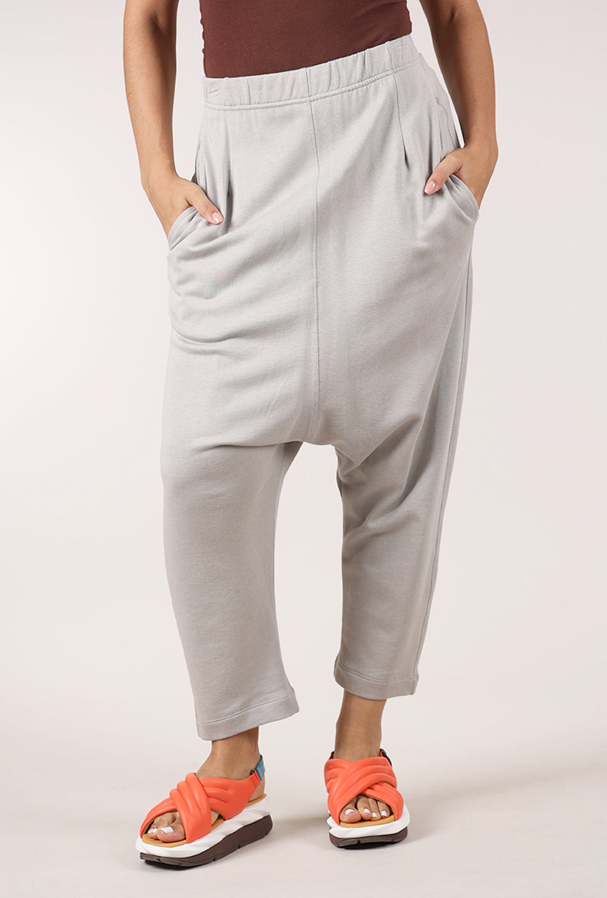 Sort Aarhus Extended Rise Sweatpant, Perla 