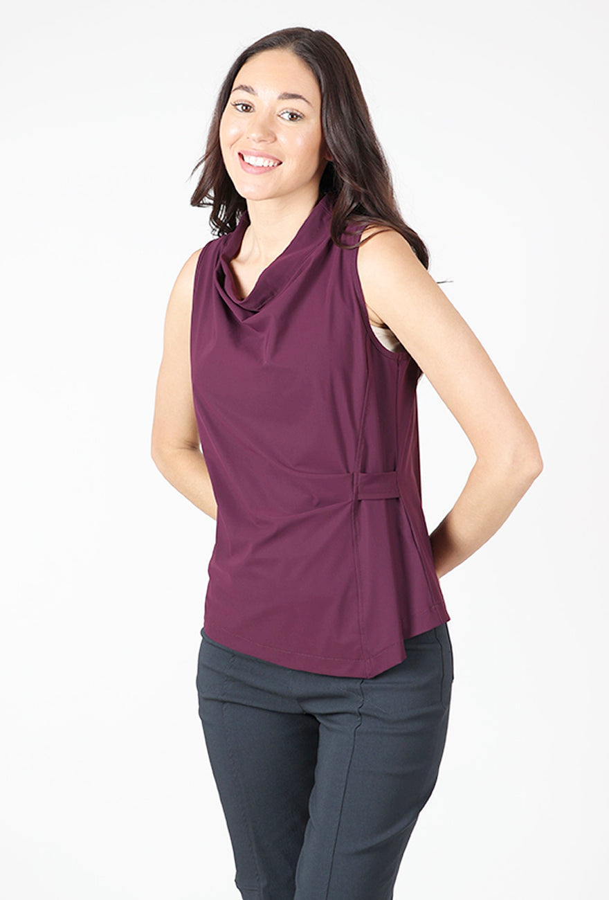 Silvia Top, Plum