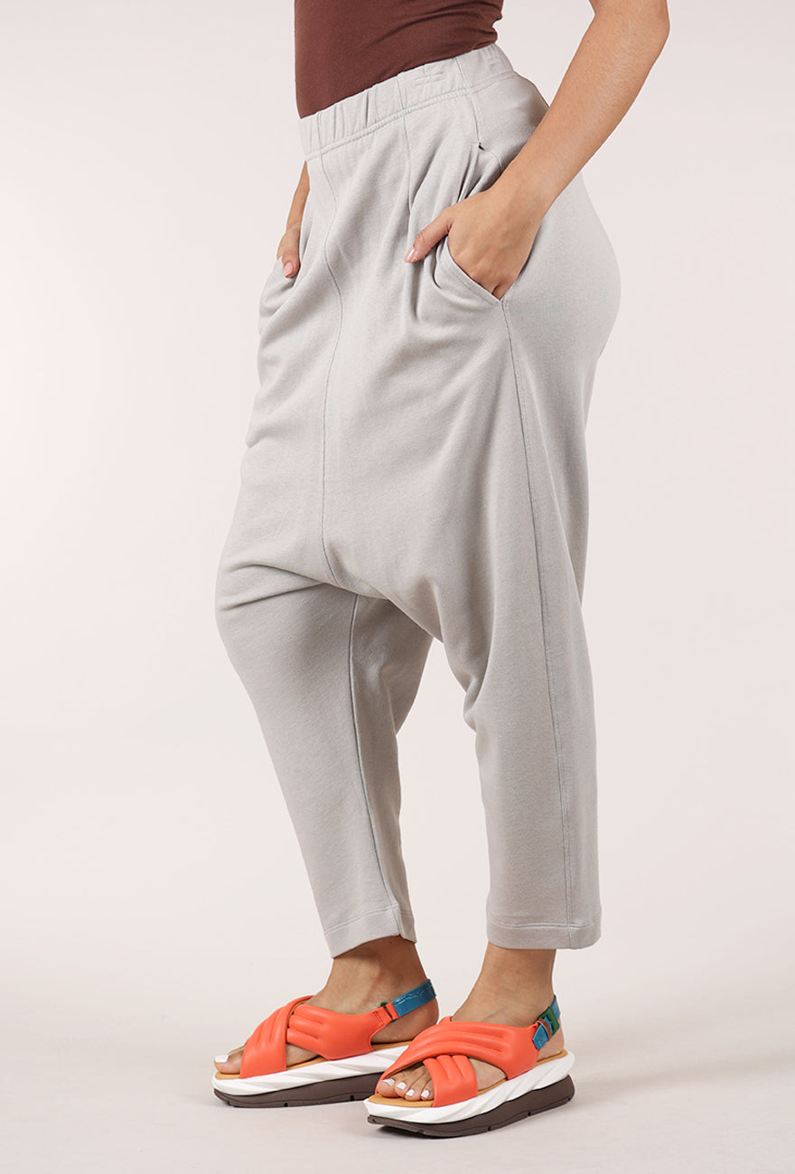 Sort Aarhus Extended Rise Sweatpant, Perla 