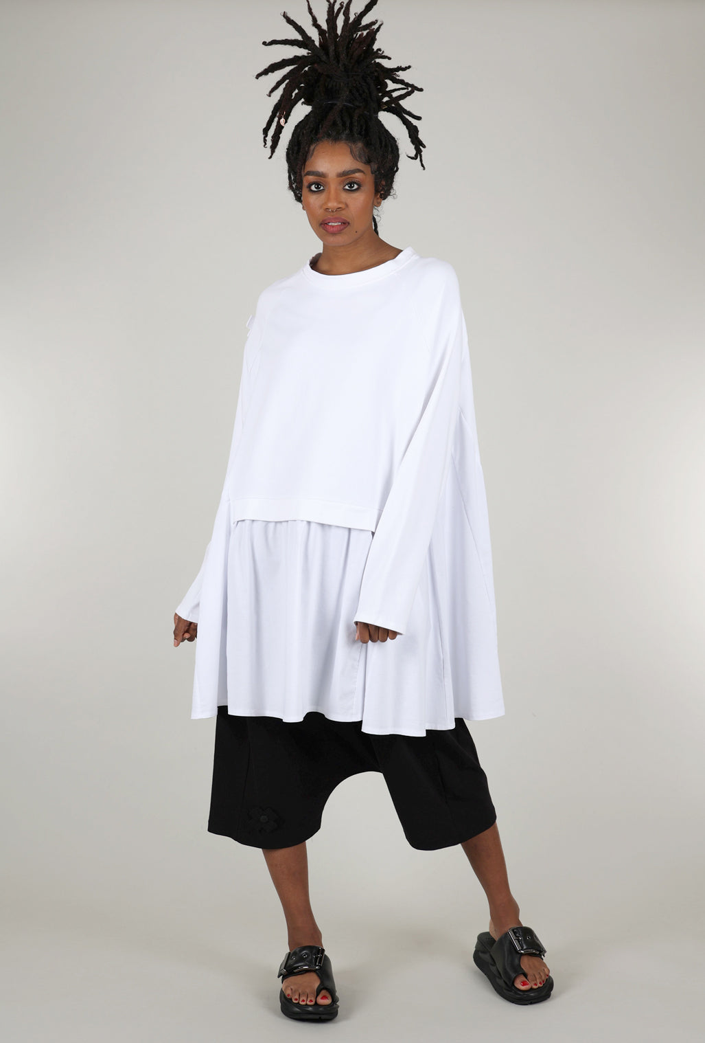 Pluslavie One Sweat Sweatshirt, White 