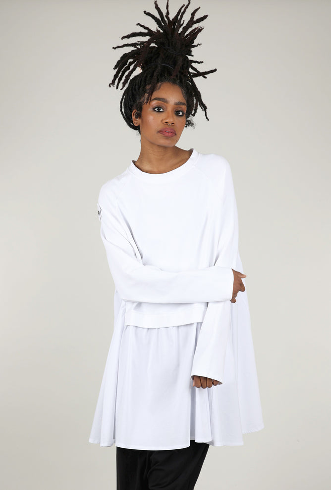 Pluslavie One Sweat Sweatshirt, White 