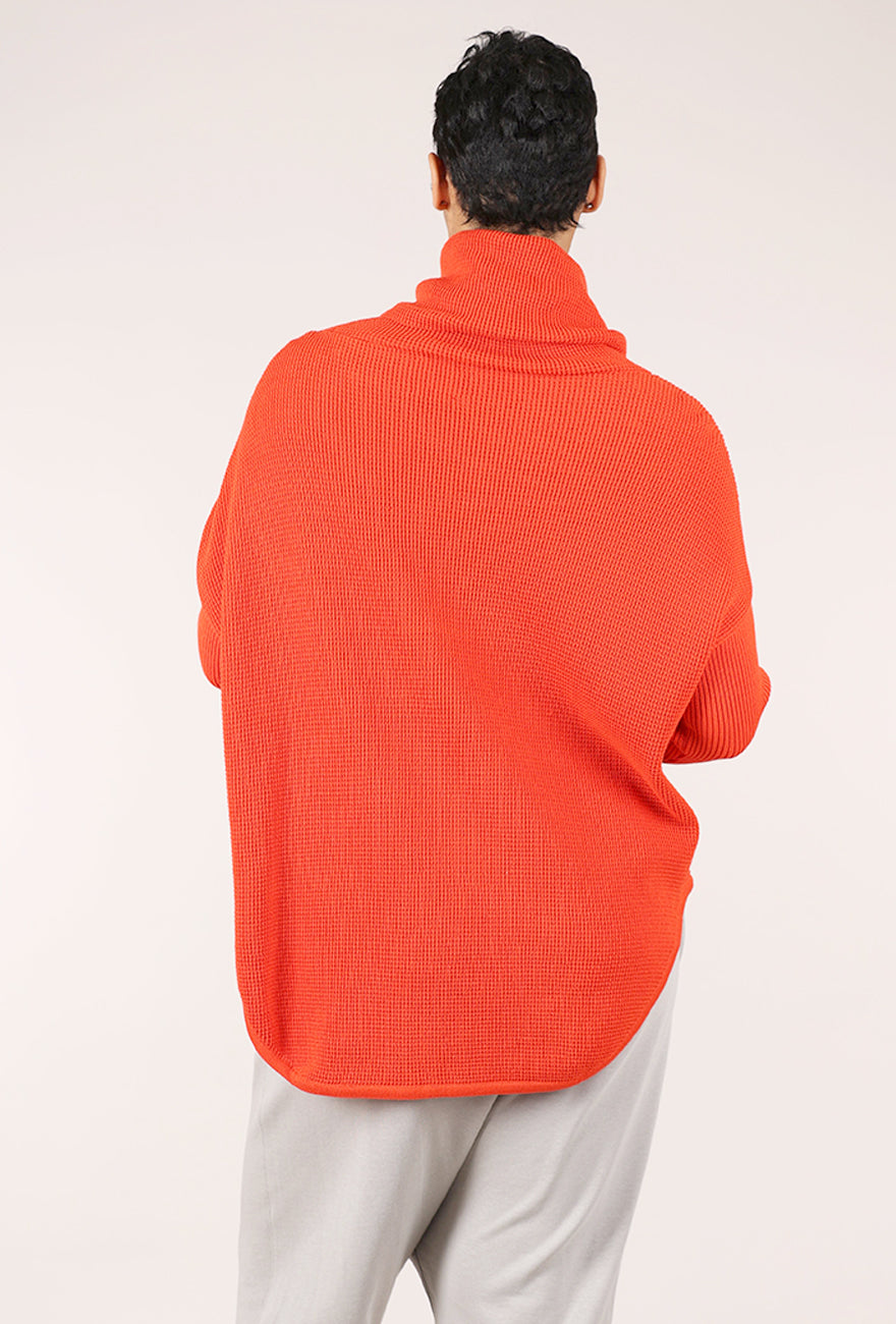 Planet Favorite Waffle Cowl, Tomato 