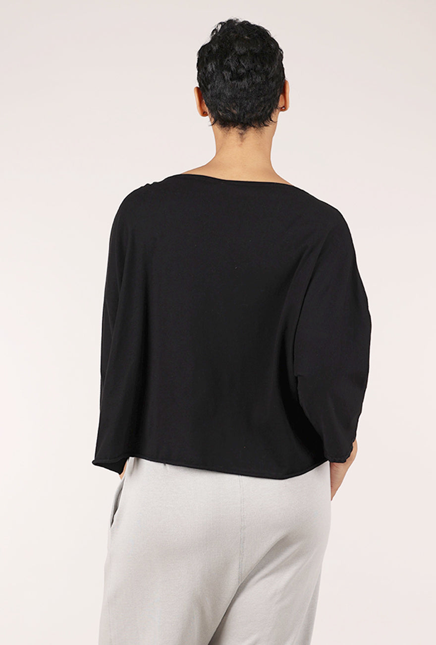 Cynthia Ashby Luna Graphic Tee, Black 