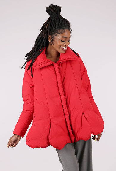 Rundholz Petal Puffer Swing Jacket, Rose 
