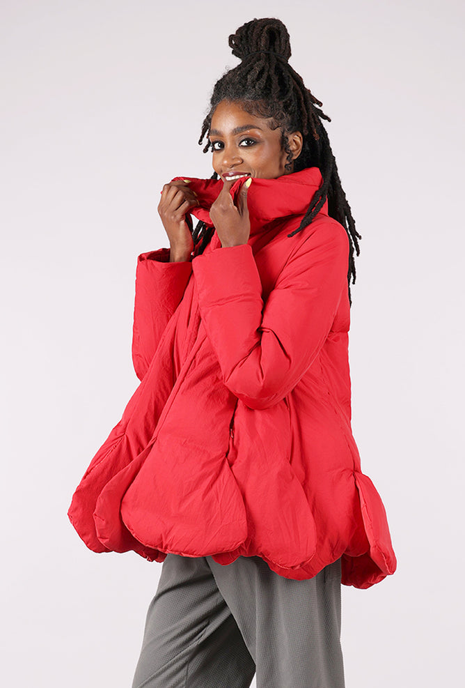 Rundholz Petal Puffer Swing Jacket, Rose 