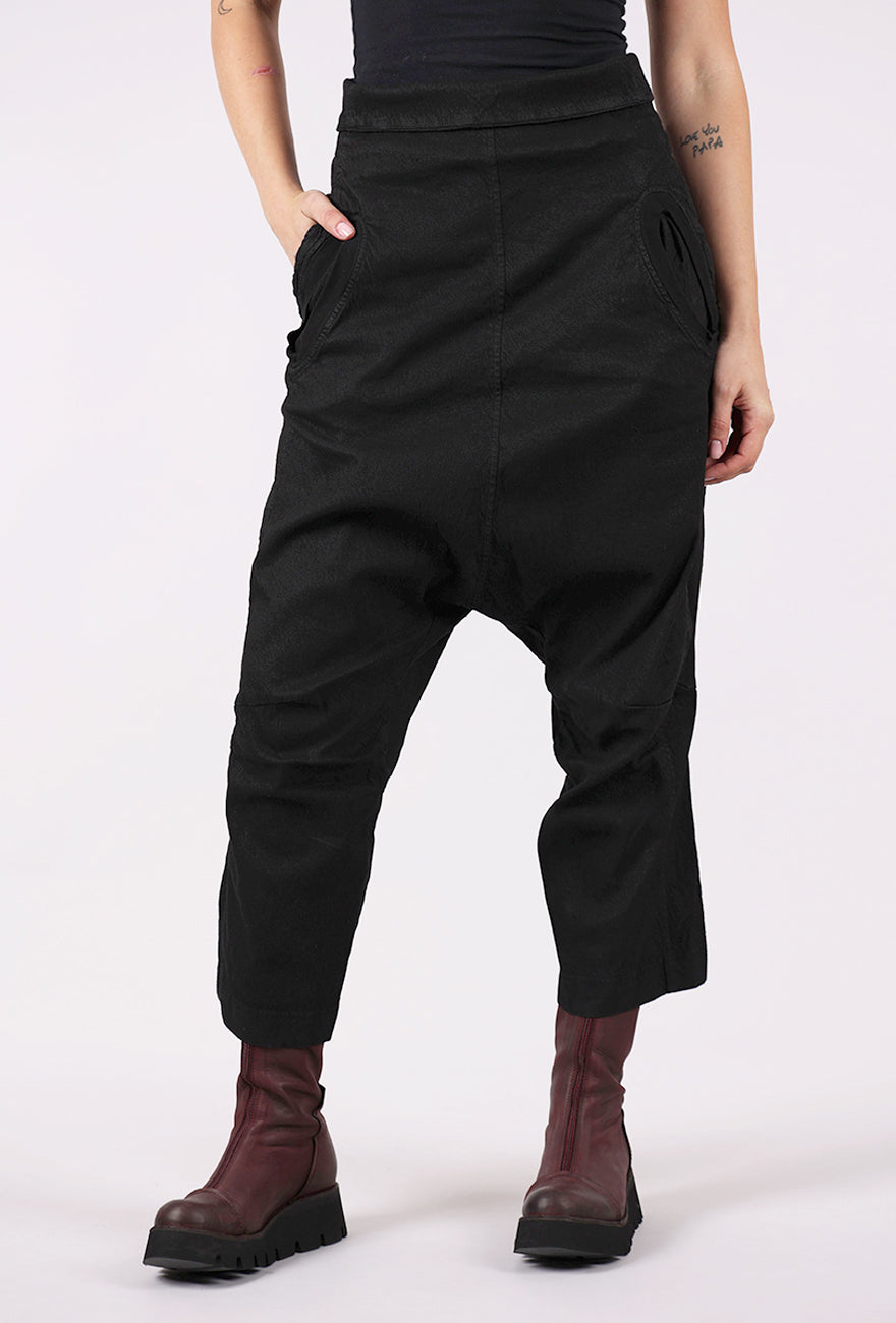 Rundholz Texture Twill ER Trouser, Black 