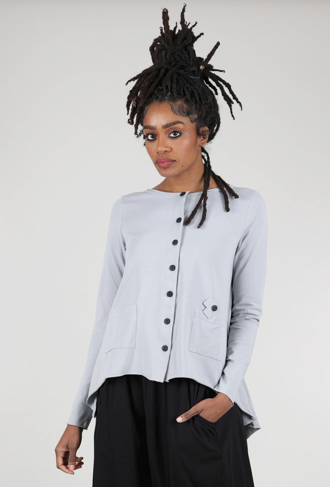Pluslavie A Jardigan, Light Gray 