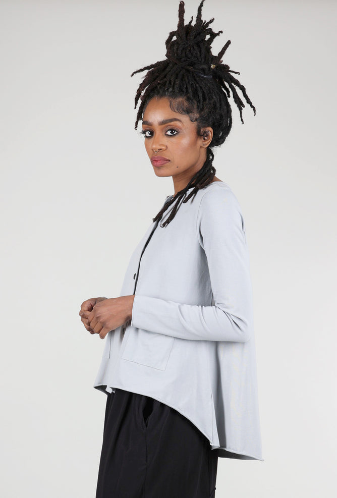 Pluslavie A Jardigan, Light Gray 