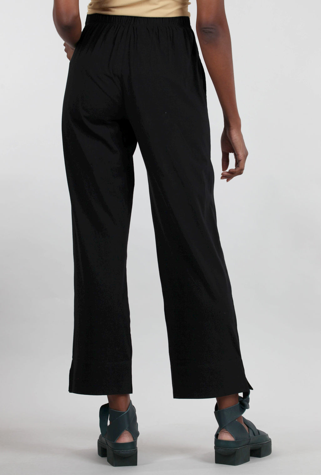 Habitat Deep-Hem Ankle Pant, Black 