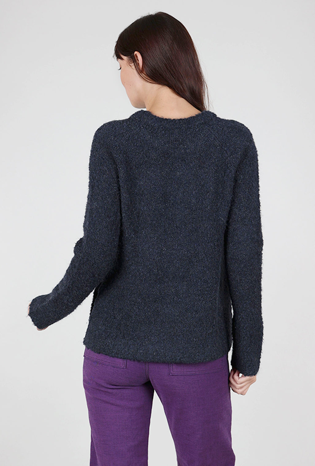 Foil Raglan to Riches Sweater, Blue 