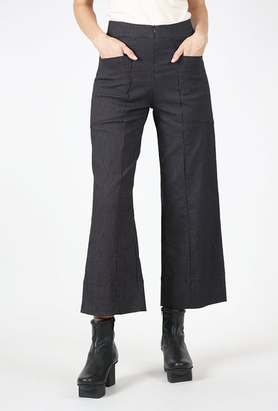 Porto Wager Pant, Black Pinstripe 