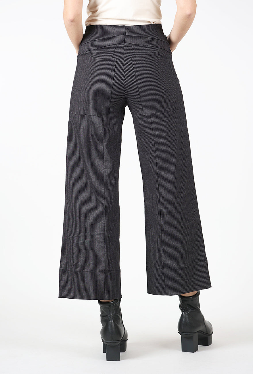 Wager Pant, Black Pinstripe