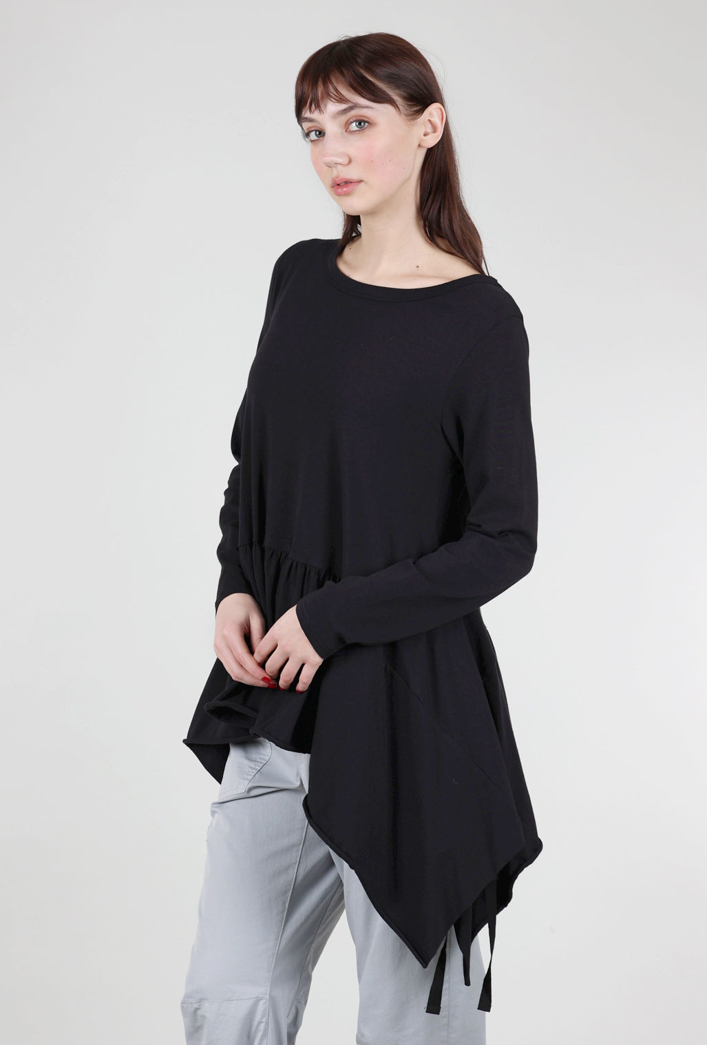 Pluslavie Ribbon Shirt, Black 