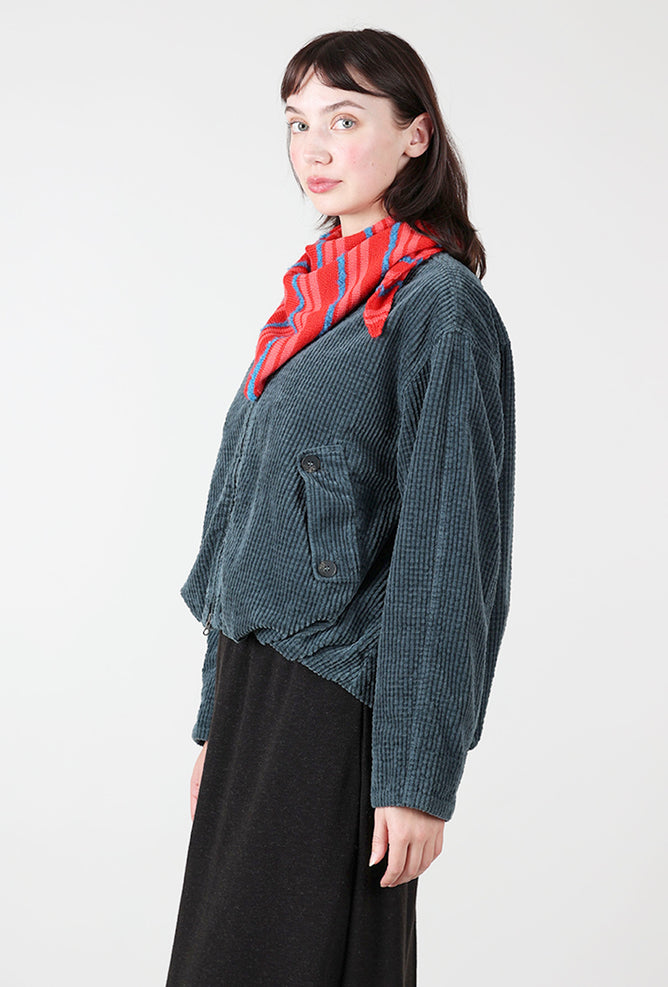 Salina Trading Co. Wool Blend Triangle Scarf, Red 