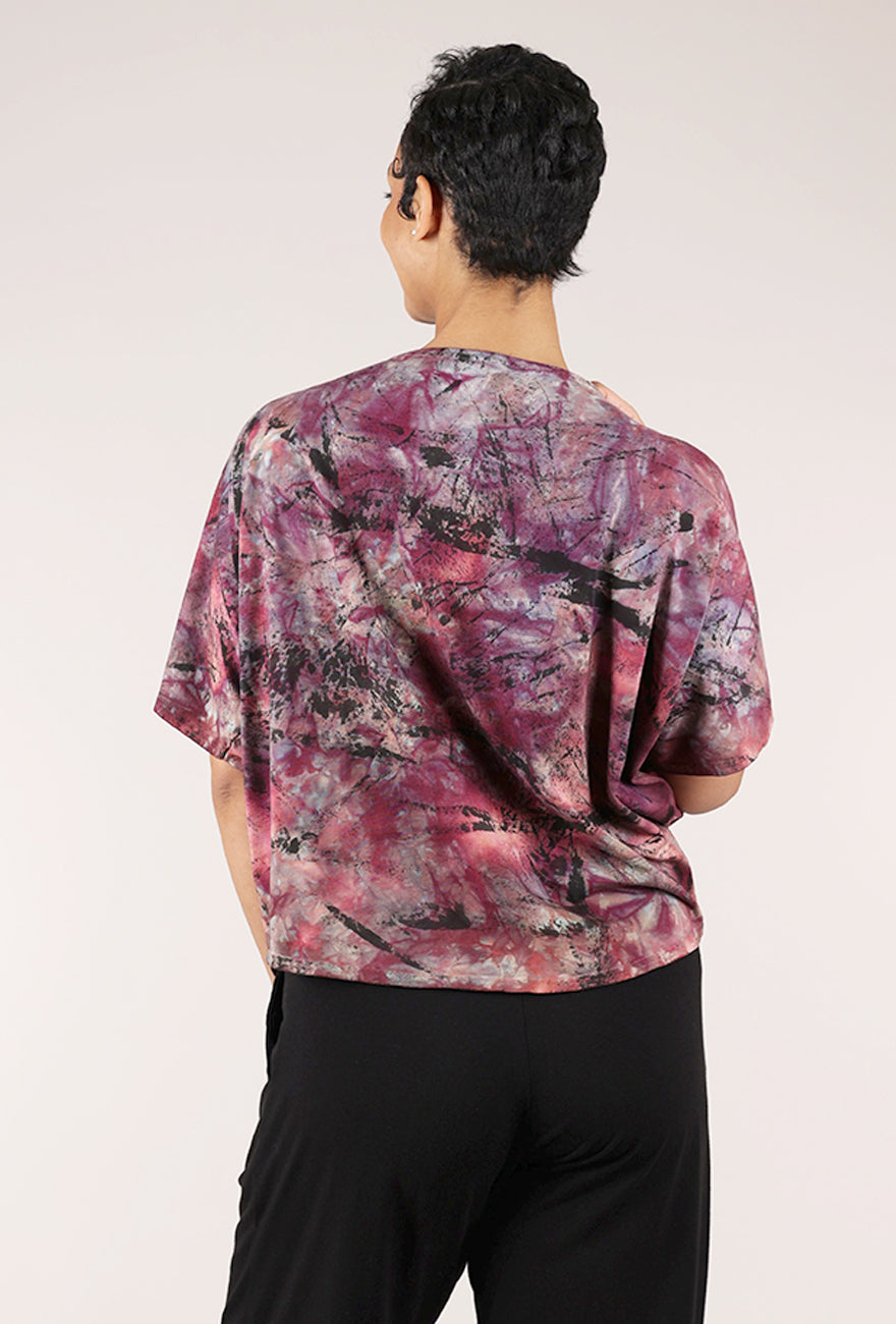 Cynthia Ashby Greco Top, Damask 