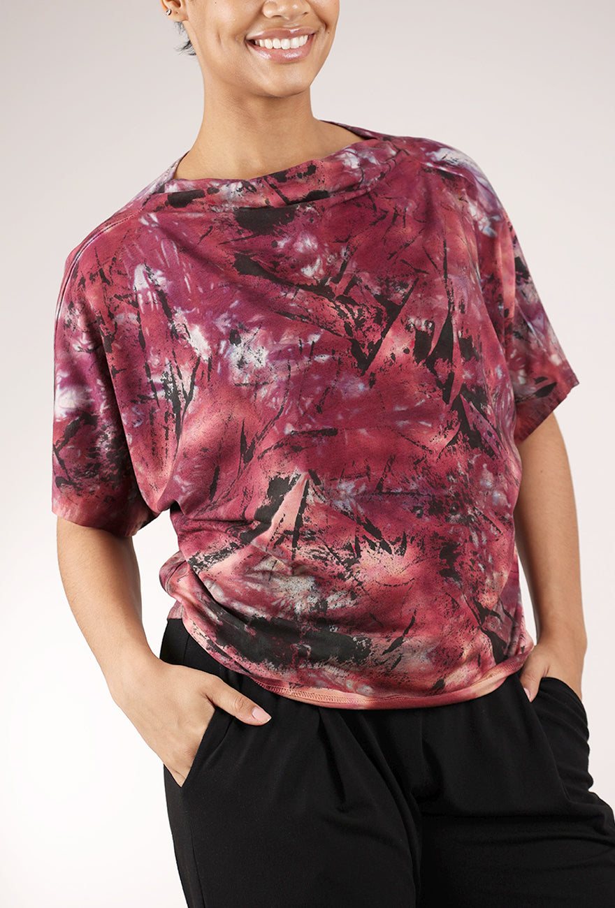 Cynthia Ashby Greco Top, Damask 