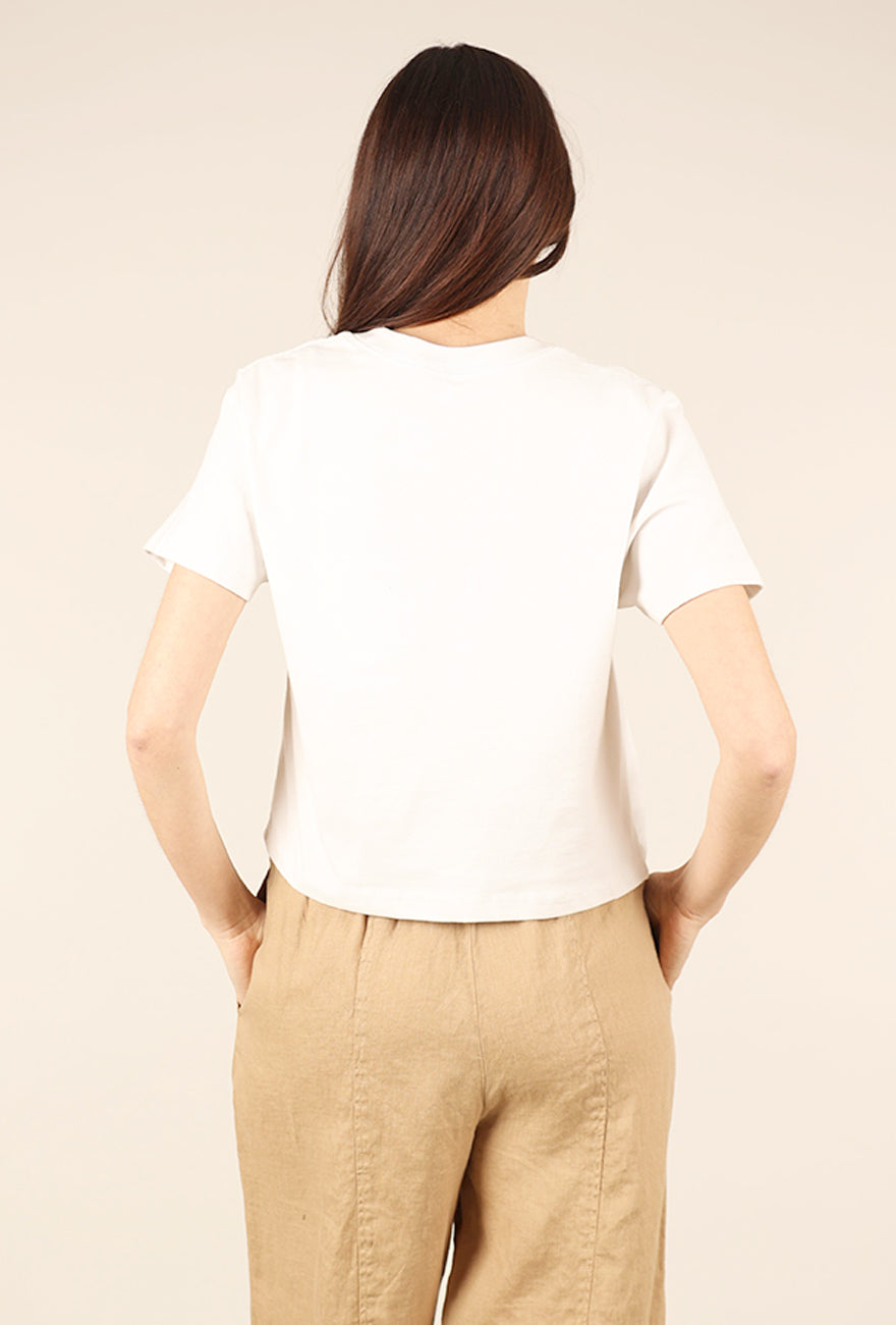 Go To Devil Wander Elaine Tee, Bone 