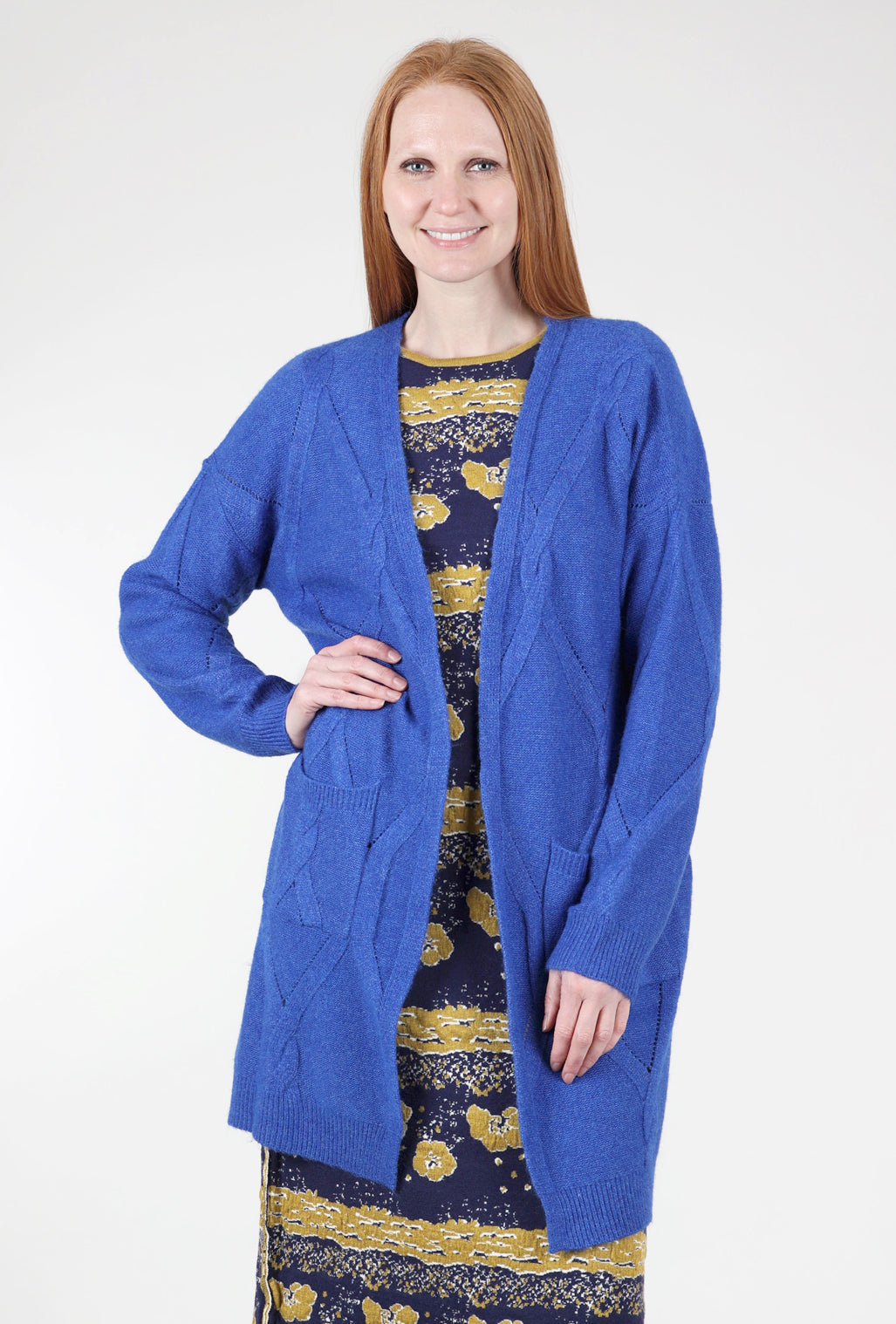 Kerisma Panera Cardie, Sapphire Small/Medium Sapphire